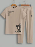 Track Suit Trendy Two-Piece Streetwear Set (T-Shirt & Trouser)