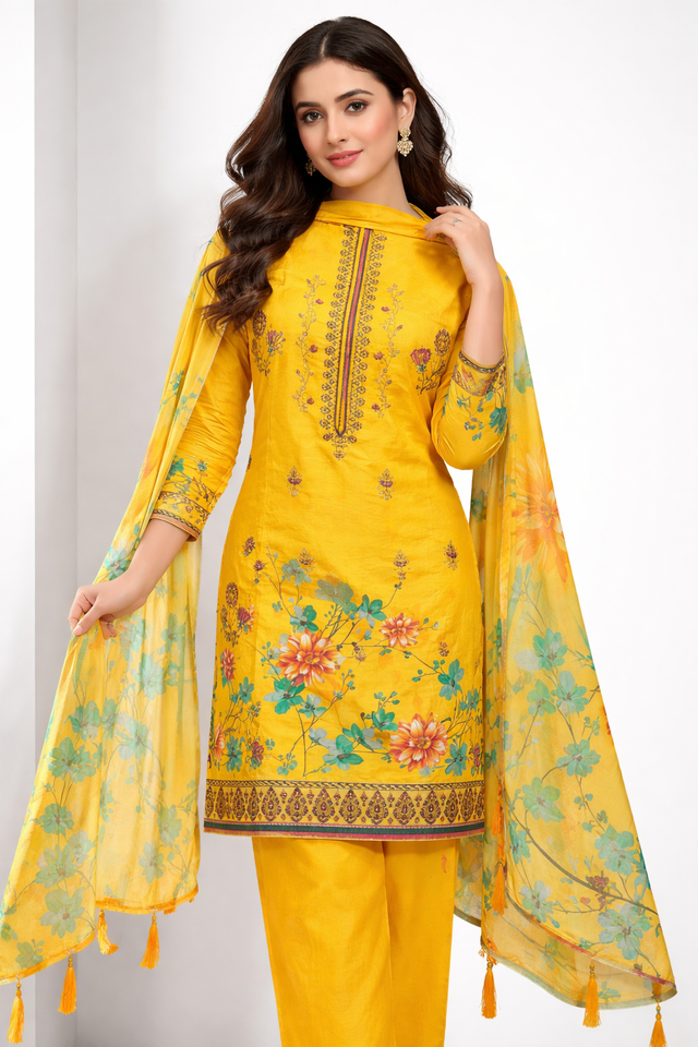 Elegant 3 Piece Linen Suit