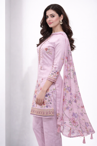 Elegant 3 Piece Linen Suit
